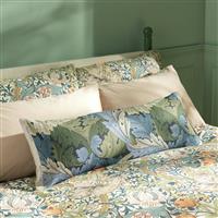 Habitat x Morris & Co. Acanthus Bolster Cushion-Blue-30x80cm