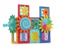 Chad Valley Magnetic Tiles Gear & Cogs Set