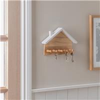 Argos Home Pack of 5 House Key Hook - Natural