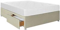 Argos Home Winslow Kingsize 2 Drawer Divan Bed - Natural