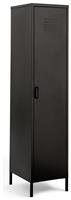 Habitat Stevie Tall 1 Door 4 Shelf Locker - Black