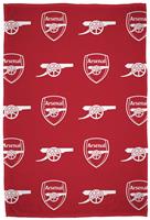 Arsenal FC Fleece Throw - Red - 100x150cm