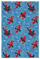Spiderman Fleece Throw - Blue - 100x150cm