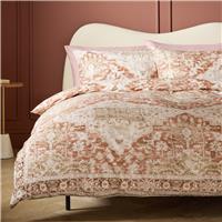 Habitat Vintage Rug Print Natural Bedding Set - Superking