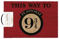 Pyramid Harry Potter Hogwarts Red Doormat - 40x60cm