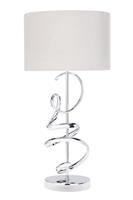 Argos Home Sculptural Swirl Table Light - Grey