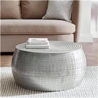 Habitat Sona Coffee Storage Table - Silver
