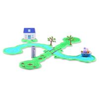 Peppa Pig Whizz Around Bobbing Along Boat Trip Playset