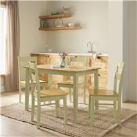 Argos Home Chicago Cream Dining Table & 4 Cream Chairs