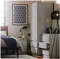 Argos Home Jenson 2 Piece 2 Door Wardrobe Set- Grey Gloss