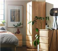 Argos Home Jenson 3 Piece 2 Door Wardrobe Set - New Oak
