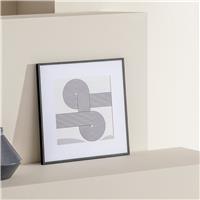 "Argos Home Black Aluminium Square Picture Frame - 12x12"""