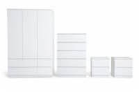 Argos Home Jenson 4 Piece Furniture Set - White Gloss