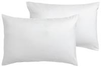 Home Essentials Soft Touch Standard Pillowcase Pair - White