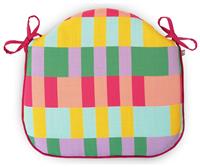 rucomfy Block Print Garden Chair Cushion