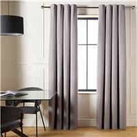 Habitat Blackout Eyelet Curtain - Flint Grey - 183x168cm