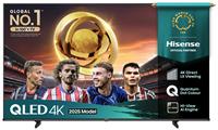 Hisense 55 Inch 55E7QTUK Pro Smart 4K UHD HDR QLED Freely TV