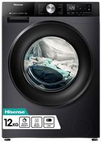 Hisense WF3S1243BB3 12KG 1400 Spin Washing Machine - Black