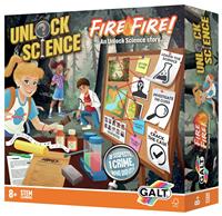 Galt STEM Unlock Science Fire Fire Mystery Game