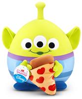 Snackles S1 Disney 14 Inch Alien And Pizza Soft Toy