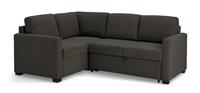 Habitat Reagan Fabric Left Hand Corner Sofa Bed - Charcoal