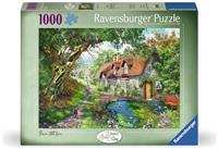 Ravensburger Down the Lane Flower Hill Lane 1000 Pcs Puzzle