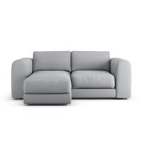 Habitat Ayr Reversible Corner Sofa - Grey - Ash Leg