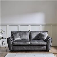 Argos Home Rosie Fabric 3 Seater Sofa - Grey