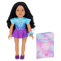 DesignAfriend 18 Inch Bobbi Gymnast Doll