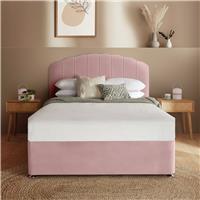 Silentnight Middleton Double 4 Drawer Divan Bed - Pink