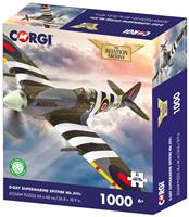 Kidicraft Corgi D-Day Supermarine Spitfire 1000 Pcs Puzzle