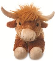 Aurora Flopsies Highland Cow 12-inch Plush Toy
