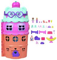 Polly Pocket Large Gelato House Playset & Dolls