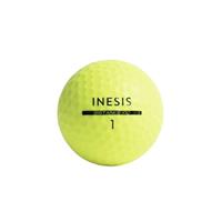 Decathlon Distance 100 Golf Ball - x12, Yellow