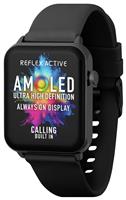 Reflex Active Series 30 Amoled Black Strap Smart Watch