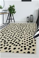 Homemaker Spot Monochrome Cut Pile Rug - 120x160cm