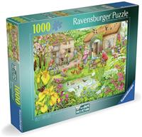 Ravensburger Cosy Cafe Valley Farm Cafe 1000 Pieces Puzzle