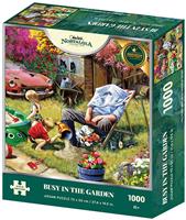Kidicraft Nostalgia Busy In The Garden 1000 Pieces Puzzle