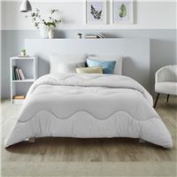 Night Lark Cloud Linen Print Coverless Duvet Set - King size