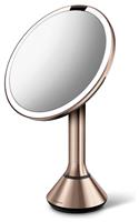 Simplehuman sensor mirror round, rose gold