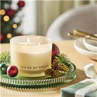 Argos Home You're My Person Large Candle -Honey & Sandalwood