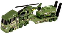 Teamsterz Light And Sound Military Transporter