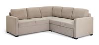 Habitat Reagan Fabric Corner Sofa Bed- Natural
