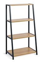 Habitat Loft Living 4 Tier Shelving Unit - Oak