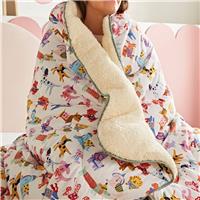Night Lark Happy Dogs Throw - Multi