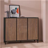 Argos Home Hamilton 2 Door 3 Drawers Sideboard - Walnut