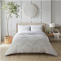 Night Lark Seersucker Coverless 10.5 Tog Duvet Set - King