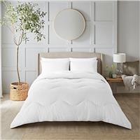 Night Lark Seersucker Coverless 4.5 Tog Duvet Set- King size