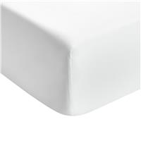 Home Essentials Soft Touch White Fitted Sheet - Small double