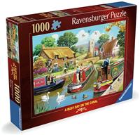 Ravensburger A Busy Day on the Canal 1000 Pieces Puzzle
